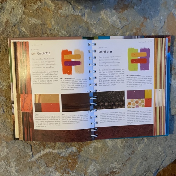 3/$25 Agencement des Textures et des Couleurs 180 idées pour la maison livre - Picture 2 of 13